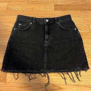 TOP SHOP Jean Skirt - Size 6